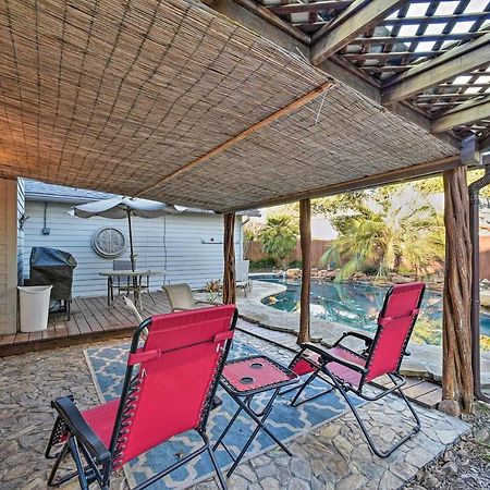 Peaceful San Antonio Oasis With Private Pool And Grill Vila Exterior foto