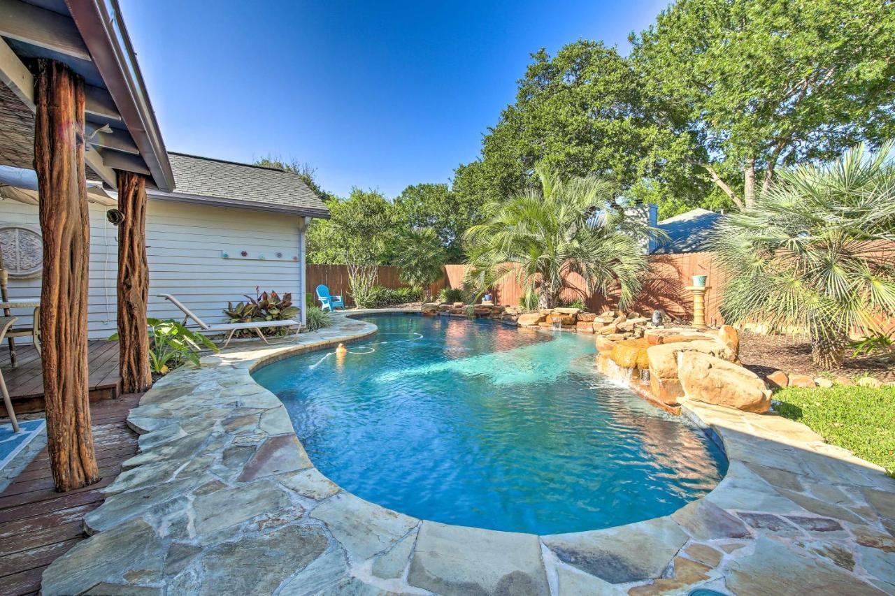 Peaceful San Antonio Oasis With Private Pool And Grill Vila Exterior foto